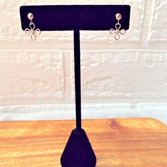 New Small Flower Stud Earrings | Handmade in British Columbia - Picture 5 of 6